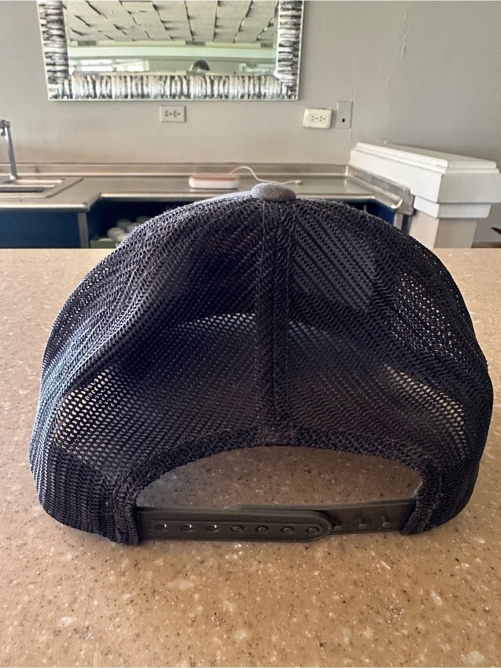 The Classic Black Hat with Wanter Patch